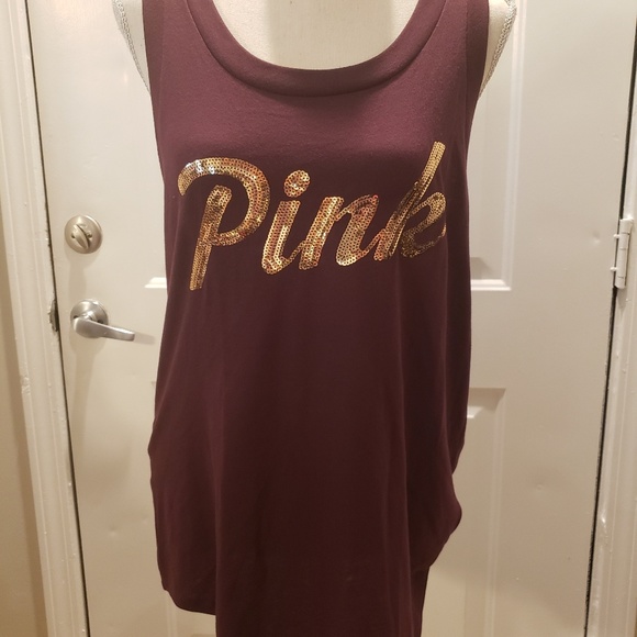 PINK Victoria's Secret Tops - (S) LAST ONE! VS PINK Bling Muscle Tank